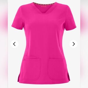 heartsoul Break On Through Women's 3-Pocket Pitter-Pat V-Neck Scrub Top